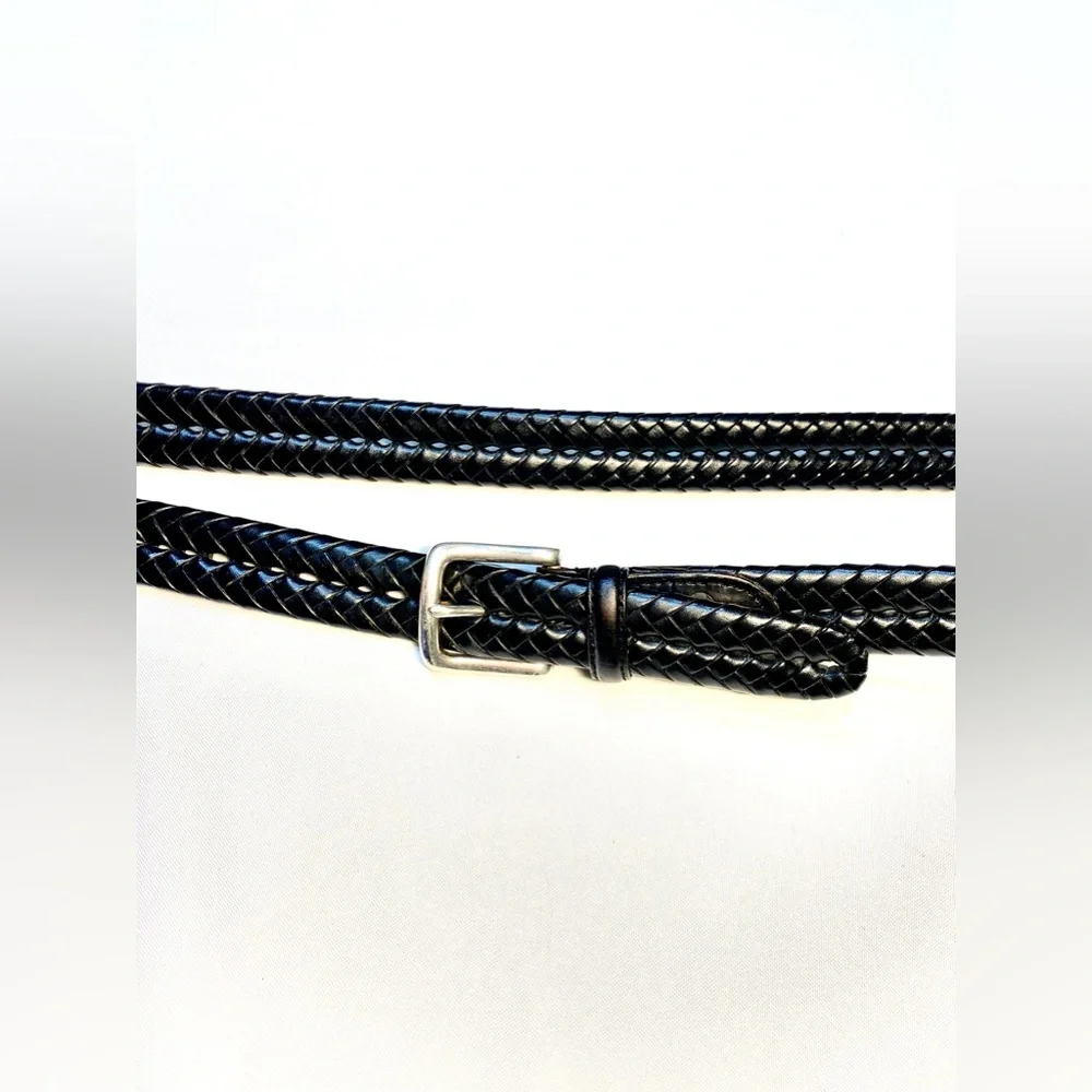Genuine Leather Black Belt 100/60 Fossil